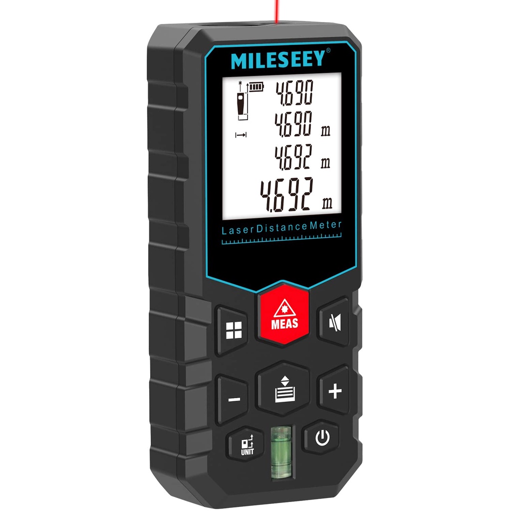 Milhaseey Profissional Laser Rangefinder X5 40M 60M 80M 100M Medidor De Distância De Precisão Digital Handheld Fita em Oferta na Shopee