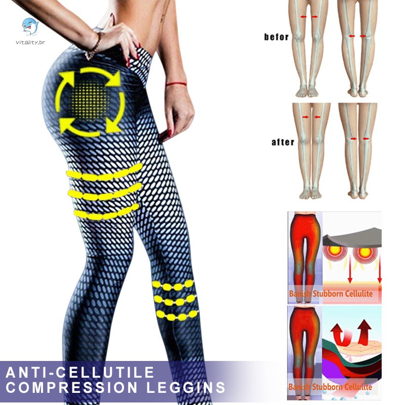 calça de compressão corrida feminina