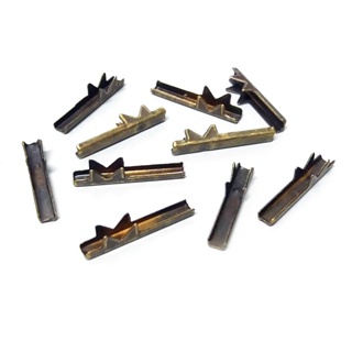 Terminal de Elástico Ouro Velho 20mm (100UN) em Oferta na Shopee