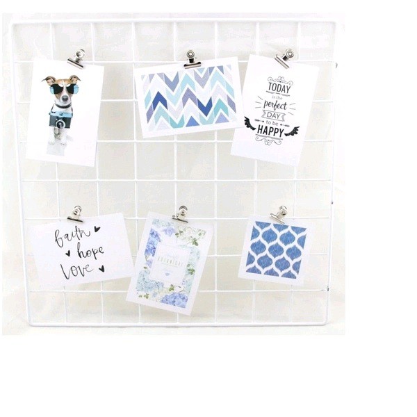 Memory Board 30x30cm Branco + brinde 6 mini prendedores