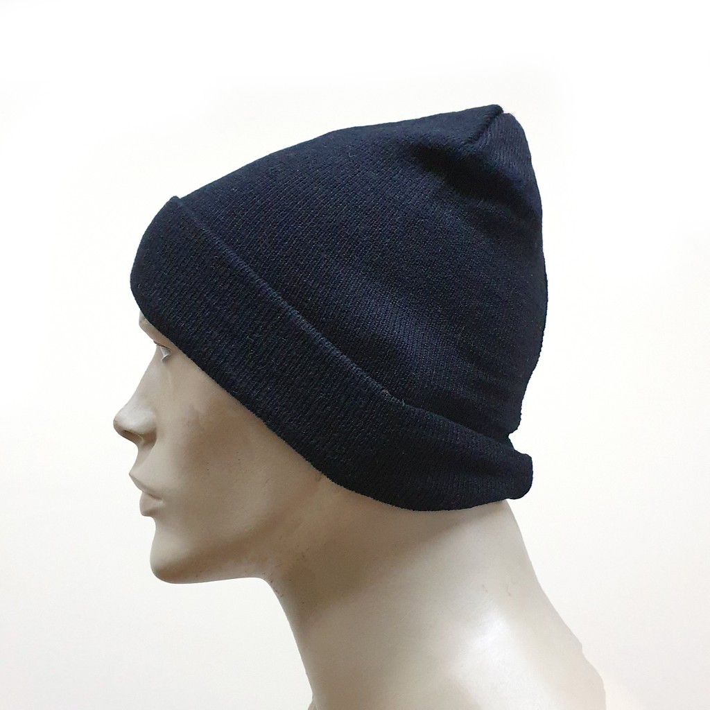 Touca Gorro Inverno Preta Basíca em Oferta na Shopee