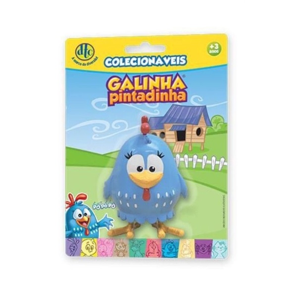 Brinquedo Galinha Pintadinha Colecionável cm Shopee Brasil