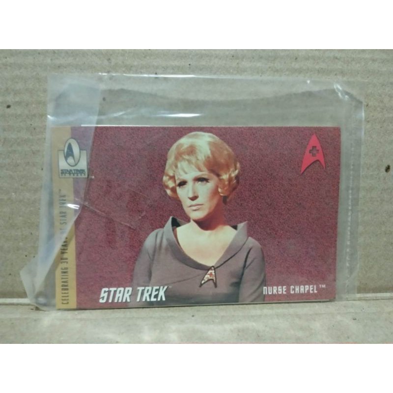 card star trek nurse chapel