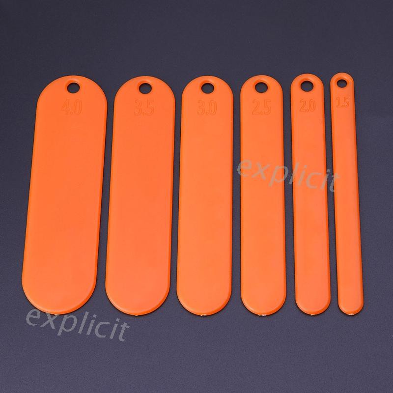 6 Pçs / Conjunto Pesca Shuttle 6 Ferramenta Para Fazer