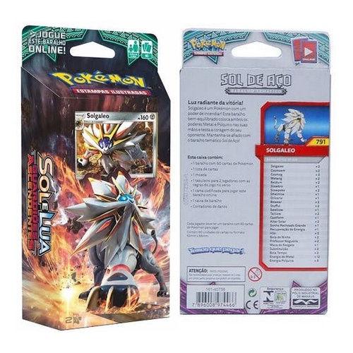 STARTER DECK KYOGRE POKÉMON SOL E LUA 12 ECLÍPSE CÓSMICO