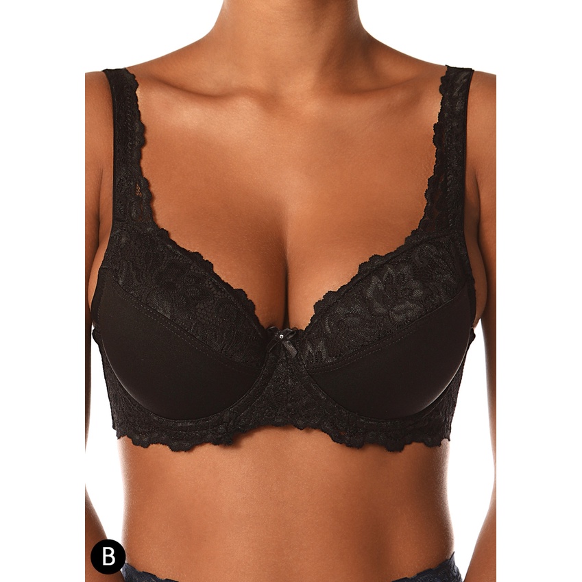 Sutiã com Aro e Bojo Iridien Demillus 65204 Taça B em Oferta na Shopee