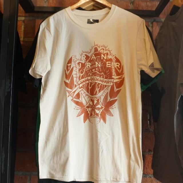 Frank Turner-Camiseta Tape Deck Heart
