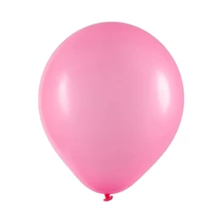 Balão De Festa Redondo - Rosa Pink - 9" 23cm - 50 unidades