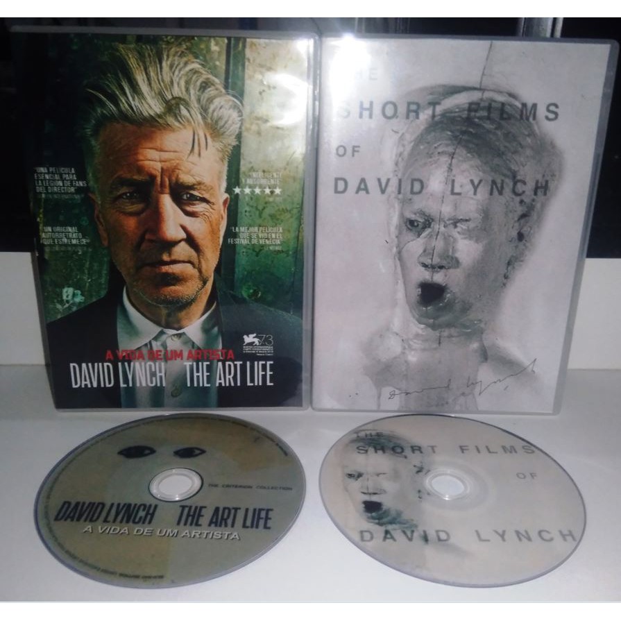 DVDs A vida de um artista 2017 - As curtas de David Lynch - 2002 - Coleção David Lynch