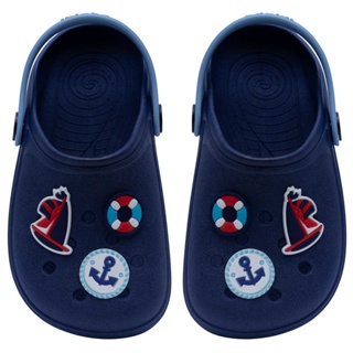 Sandalia Babuche Marinheiro Infantil 19 Ao 36 Chinelo Menino Calce Fácil 12.15 em Oferta na Shopee