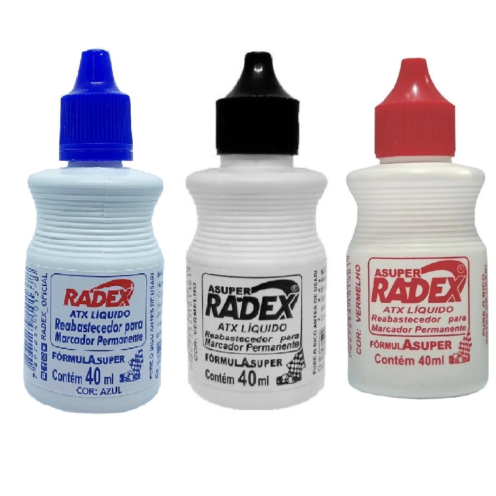 Reabastecedor Para Marcador Permanente - Radex em Oferta na Shopee