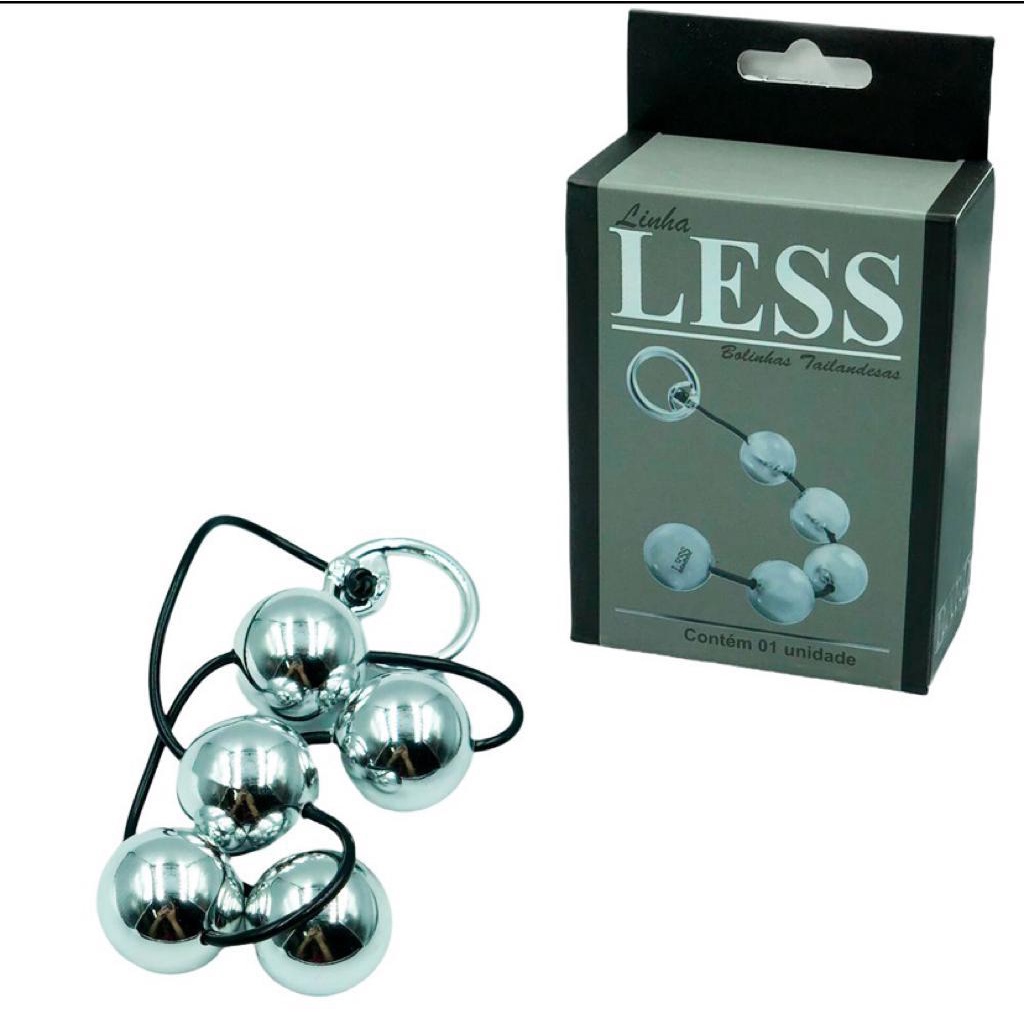 Bolinha Tailandesa Less | M | Cromada em Oferta na Shopee