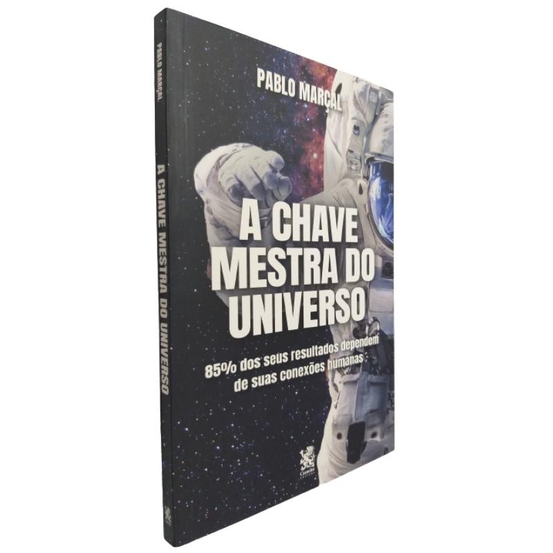 Livro Físico A Chave Mestra do Universo Pablo Marçal