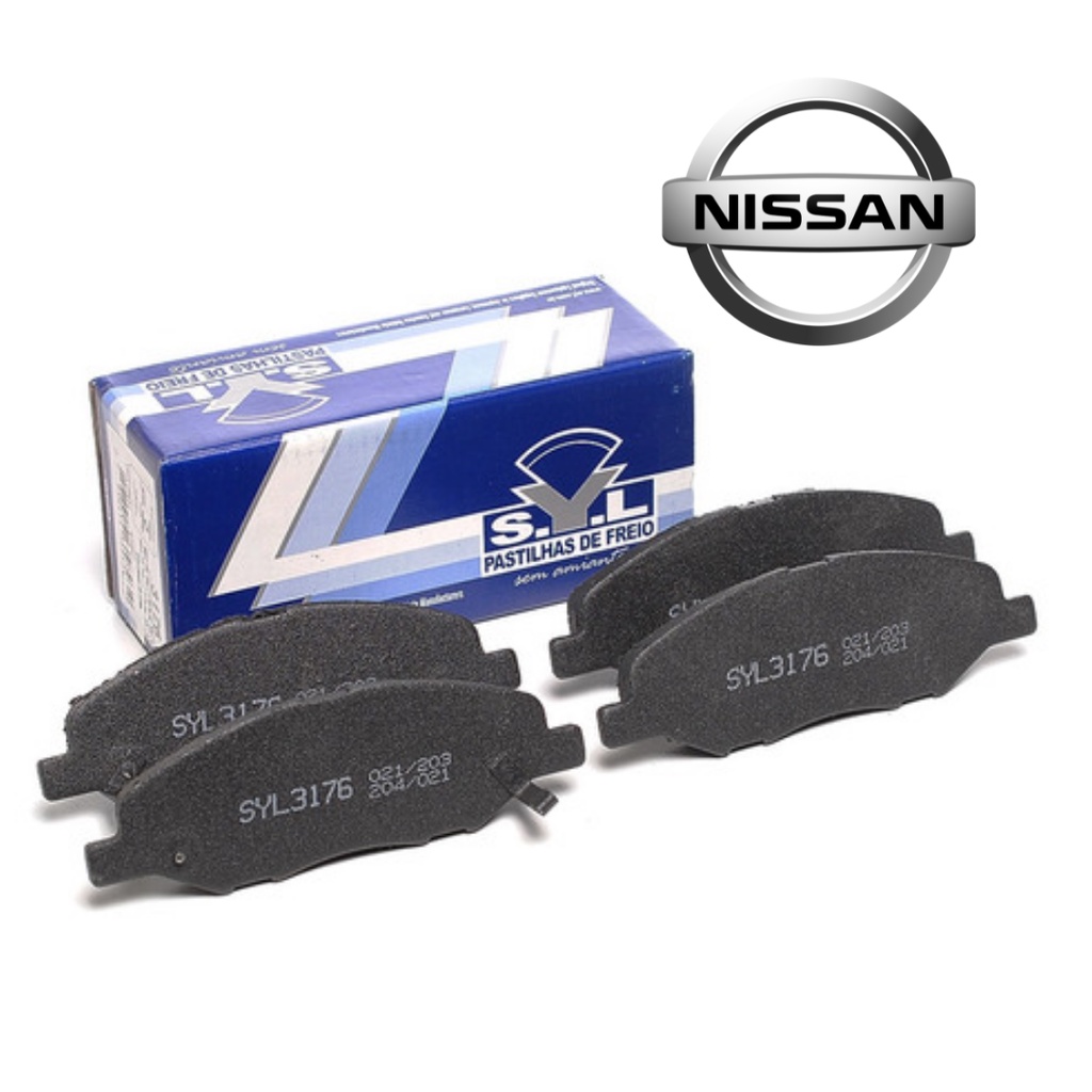 Jogo Pastilha De Freio Nissan Tiida Livina Grand Livina 1.6 1.8 Syl PROMOÇÃO em Oferta na Shopee