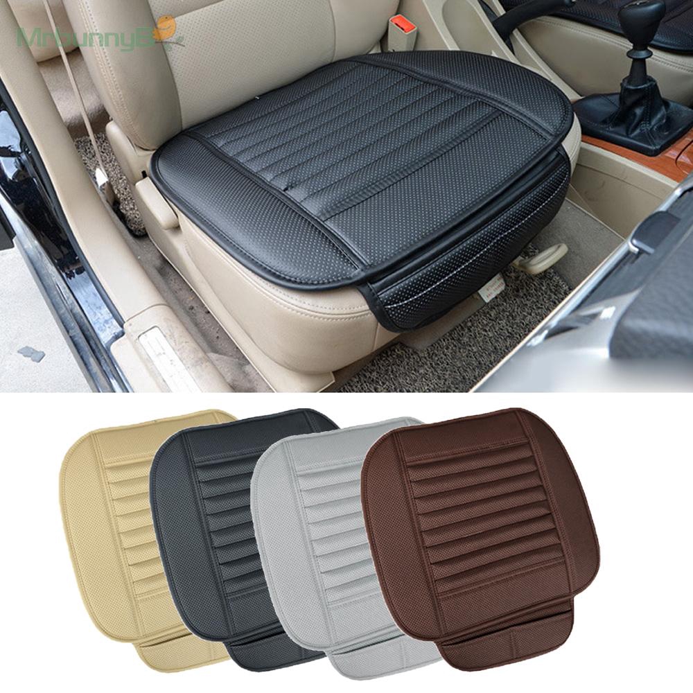 Almofada De Assento De Carro Interior Acessório Universal Confortável 1pc Quatro Estações Carbono Frente Respirável Este