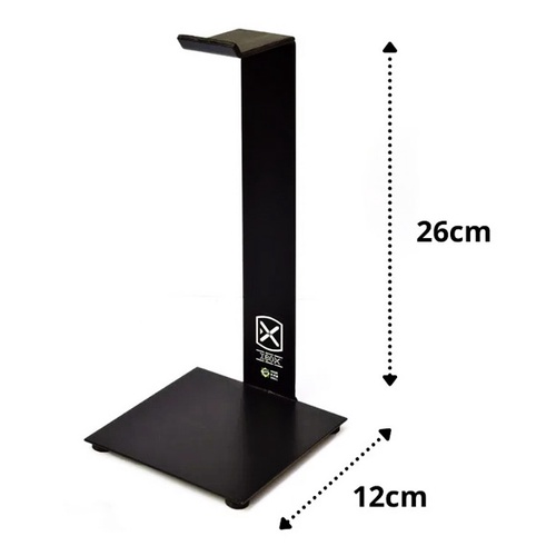 Suporte Fone De Ouvido Para Mesa Headset Hedphone Gamer Preto ou Branco — imagem 2 de 2