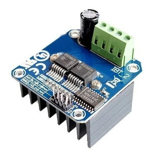 Módulo Driver Ponte H 43a Bts7960 Ibt_2 Bts7960b - Arduino [ Código 365 ]
