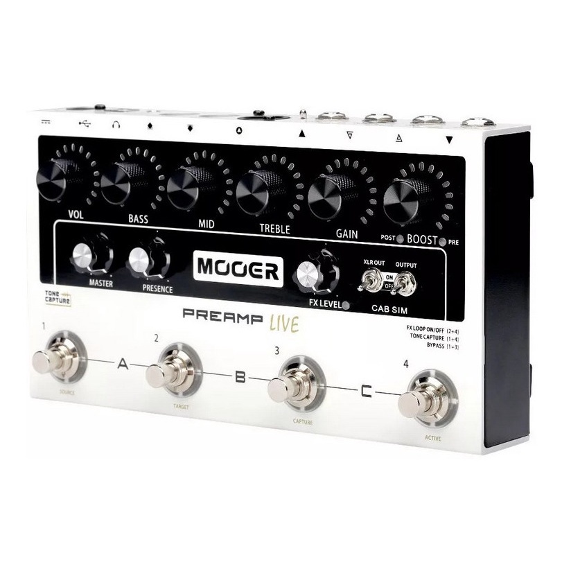 Pedaleira Mooer Audio Guitarra Multi Preamplive M999