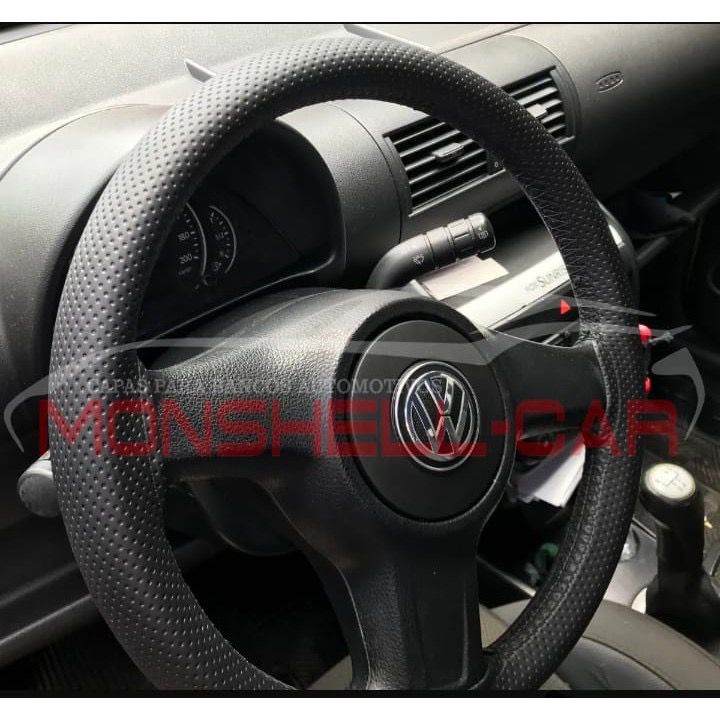 Capa Para Volante Universal Costurada Revestimento Automotivo em Couro em Oferta na Shopee