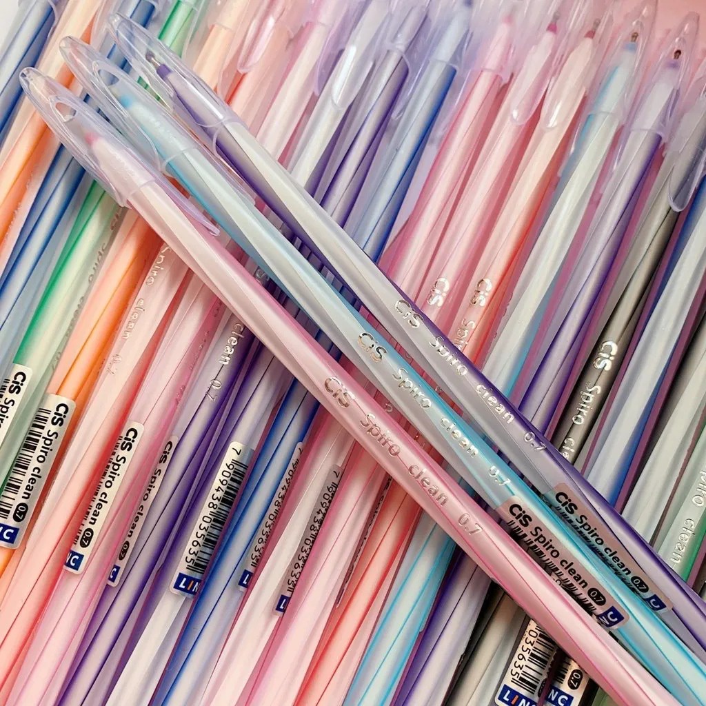 Caneta Cis Spiro Clean Ponta Agulha Ultra Fina 0.7mm Corpo Longo - Unidade em Oferta na Shopee