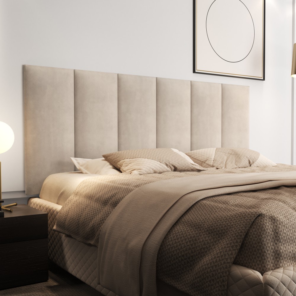 Cabeceira Para Cama Box Casal / Queen Estofada Suspensa Varias Cores