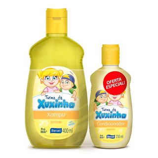 Kit Turma Xuxinha Shampoo 400ml + Condicionador Suave 210ml