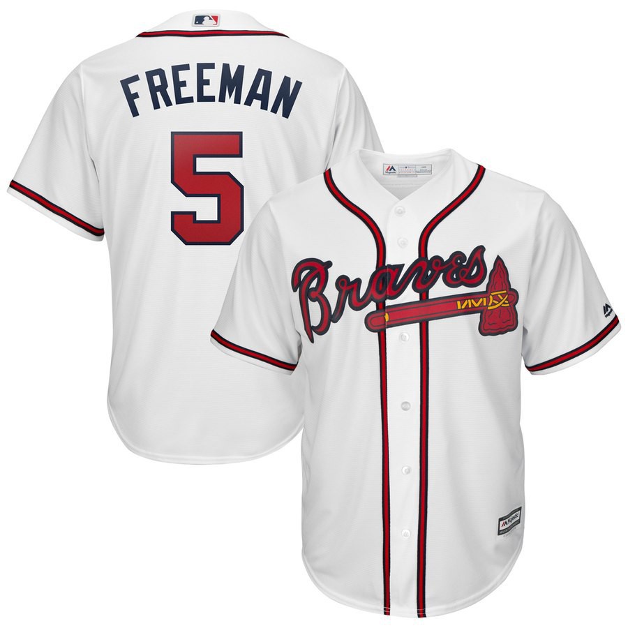 MLB Atlanta Braves (Cole Hamels) Men's Replica Baseball Jersey.