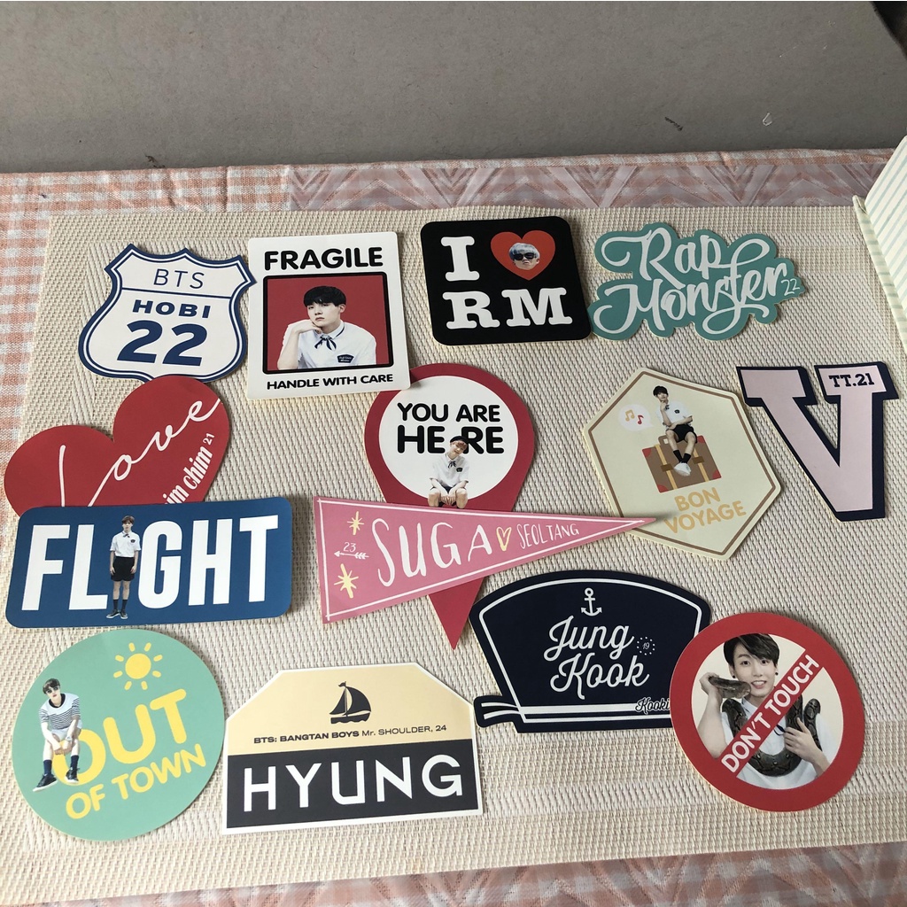 BTS Stickers Summer Package 2015 in Kota Kinabalu Oficiais (Set com 2