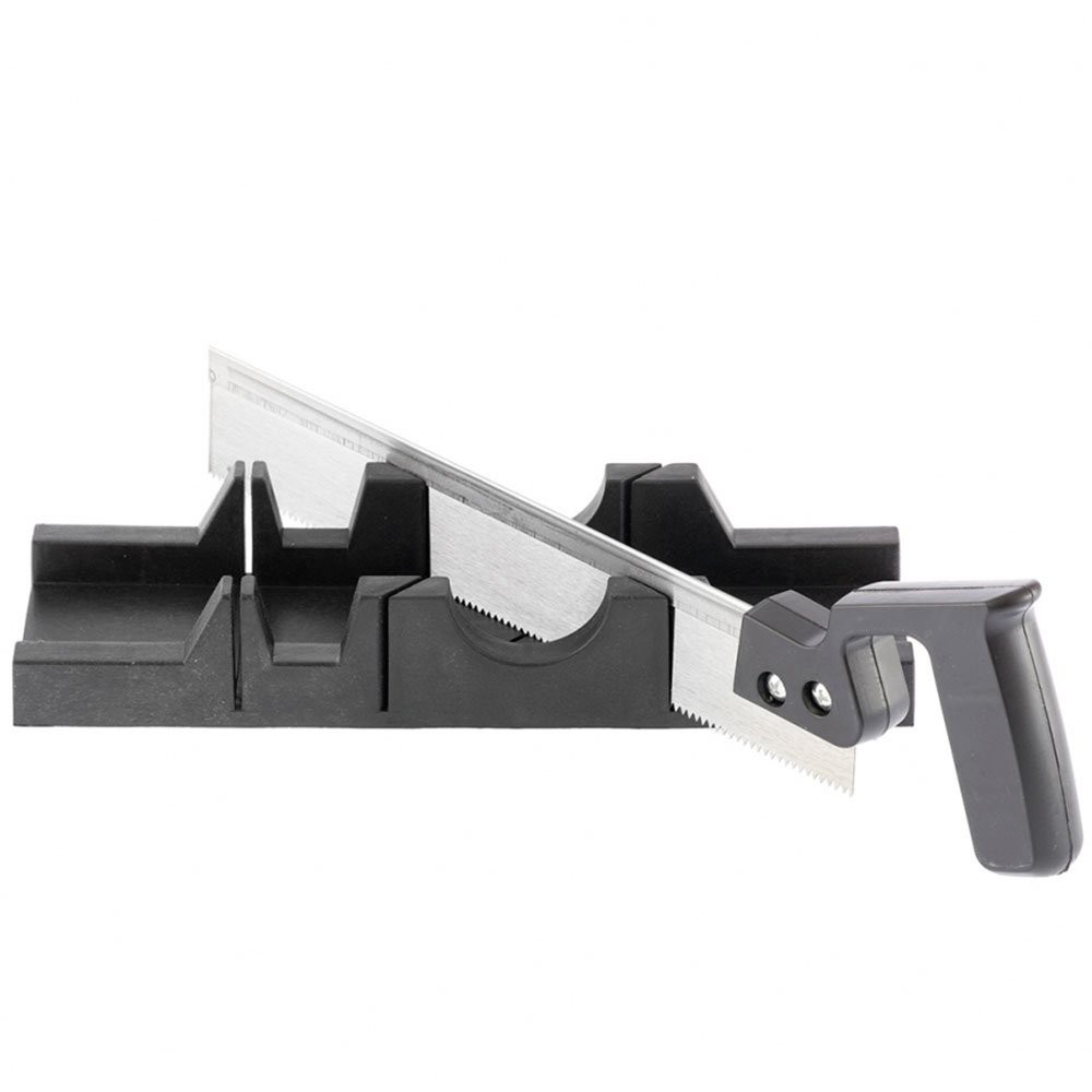 Caixa Meia Esquadria Plástico 300x65mm Com Serra 300mm Sparta
