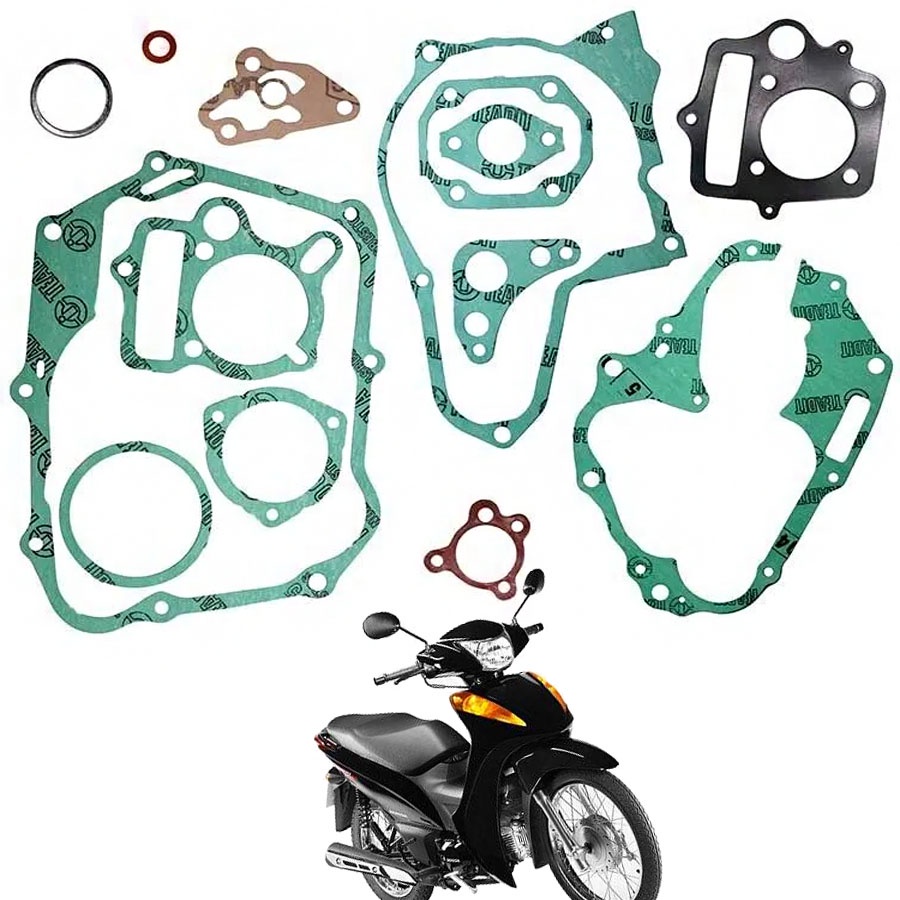 Jogo Junta Motor Biz 100 Dream 100 C100 Kit Completo