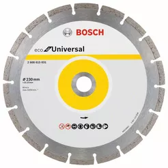 Disco Diamantado 230mm Turbo Bosch Segmentado ECO for Universal para Construção