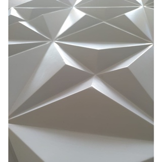 Placa decorativa parede revestimento 3D PVC Modelo Estrelar 15 Placas em Oferta na Shopee