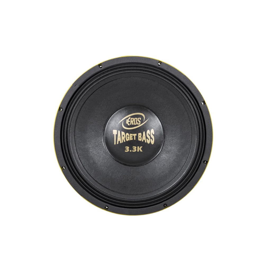 Alto Falante Subwoofer Eros E-15 Target Bass 3.3K 15 Polegadas 1650W RMS 4 Ohms - Spare Parts and Accessories for Vehicles