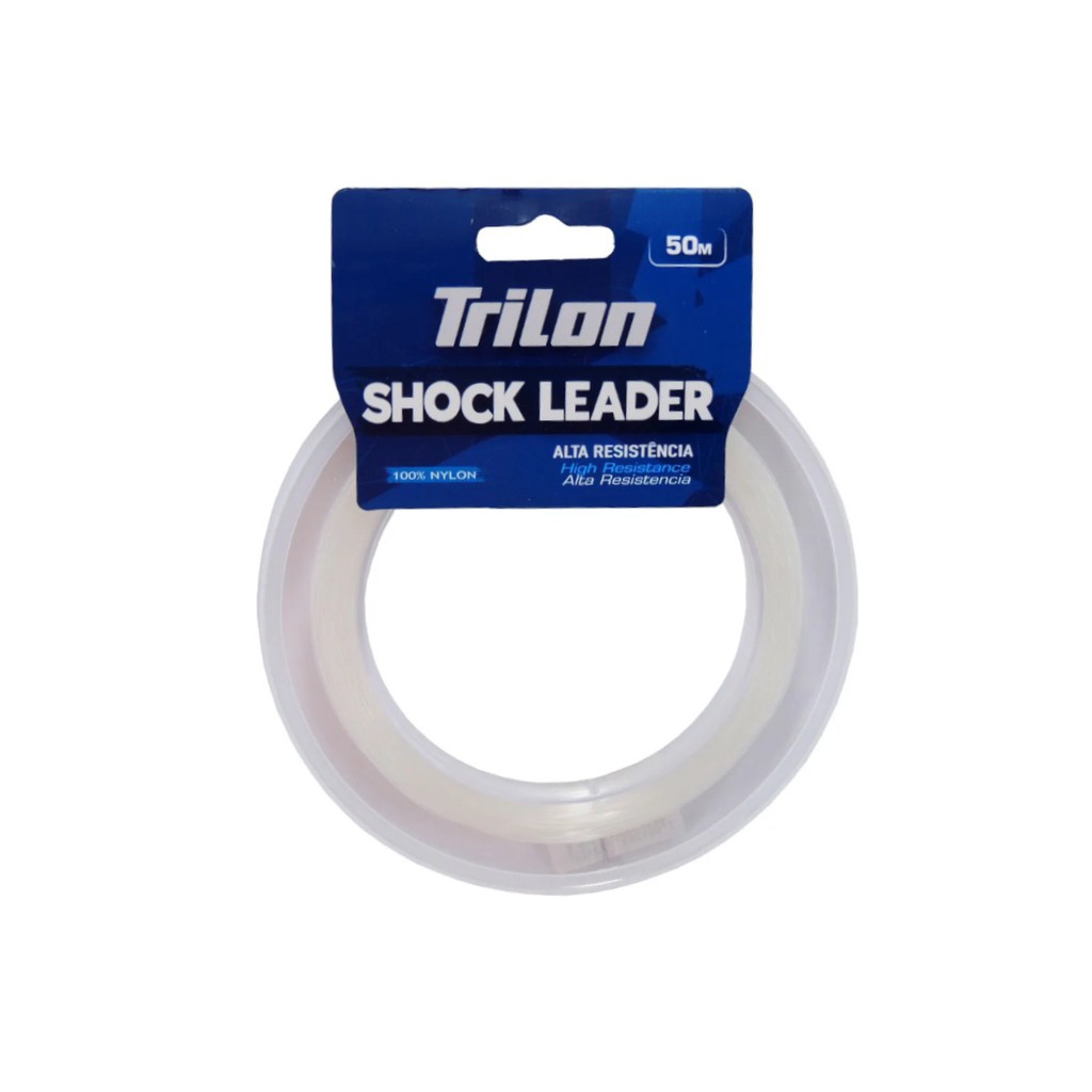 Linha Monofilamento Trilon Shock Leader - 50m