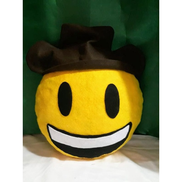 Almofada Emoji Cowboy - Decoração e Presentes