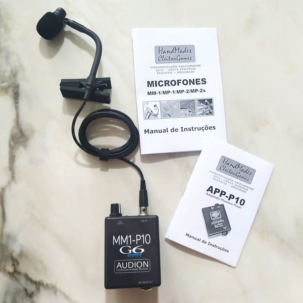 microfone não precisa de phantom sax clarinete trompete outros