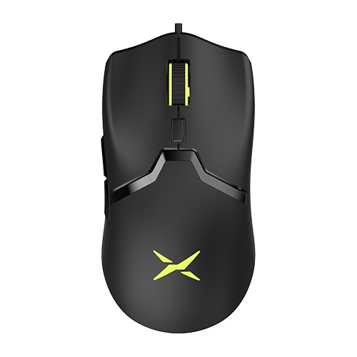 Delux Mouse Gamer M800BU Ultra-Leve PMW3389 16000DPI Com Fio/De Jogos 58g RGB 6 Botões Totalmente Programável Ergonômica Para PC