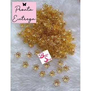 Entremeio Pingente - Tulipa - Em Ferro - 10 unidades
