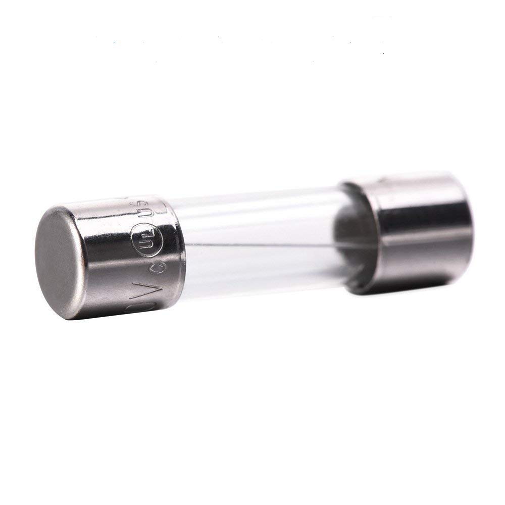 5 Unidades D0 Fusivel Vidro Pequeno Corrente 10a Dimensão 5 X 20mm Tensão 110v 1
