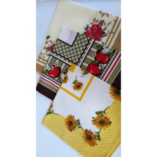 Kit Com 10 Toalhas De Chá Estampadas