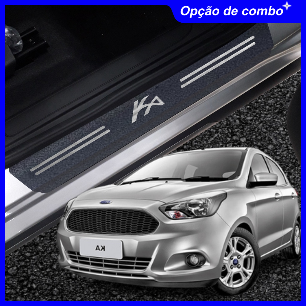 Soleira Ford Ka e Ka Sedan Kit 8 Peças