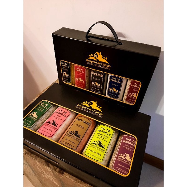 Kit Churrasco Gourmet - Sal de Parrilla - Diversos Sabores