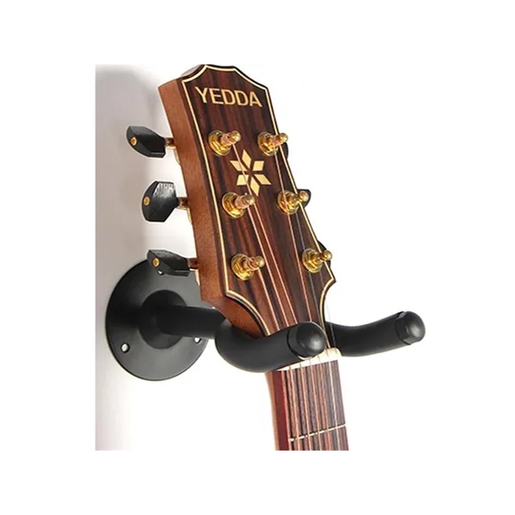 Imagem Suporte Reforçado p/ Pendurar Violão Guitarra Baixo Ukulele RVN02