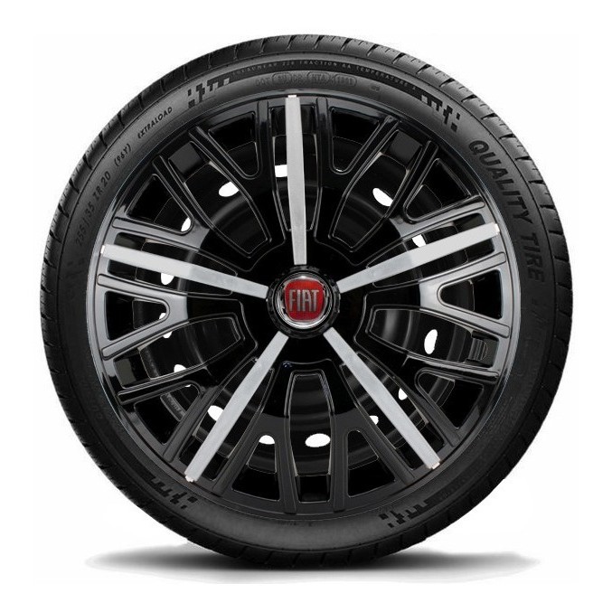 Jogo Carlota Aro 14 Adaptável Uno Palio Siena Strada Sport Promoção em Oferta na Shopee