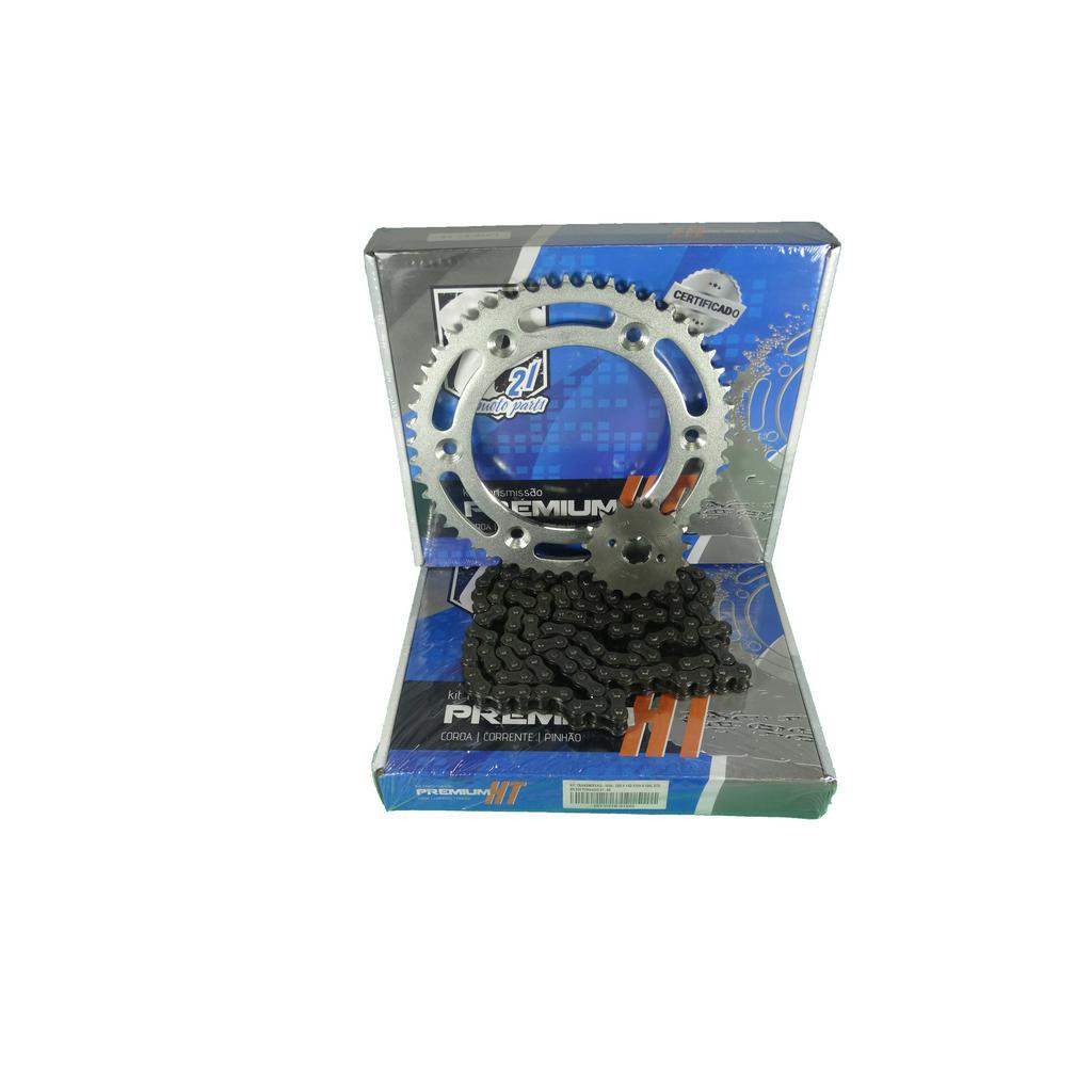 KIT RELAÇÃO Honda NXR 150 BROS ESD  50DX17D 428HX130L  P21