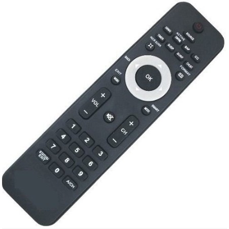 Controle Remoto P/ Tv Philips Lcd / Led 32pfl3404/78 / 32PFL3403 / 32PFL3605D / 42PFL7403  7802