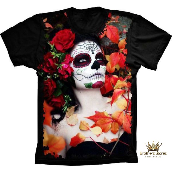 Camiseta Caveira Mexicana S-294