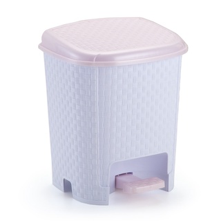 Lixeira Banheiro Pedal 6 Litros Plastico Cesto Escritorio - Monte Libano