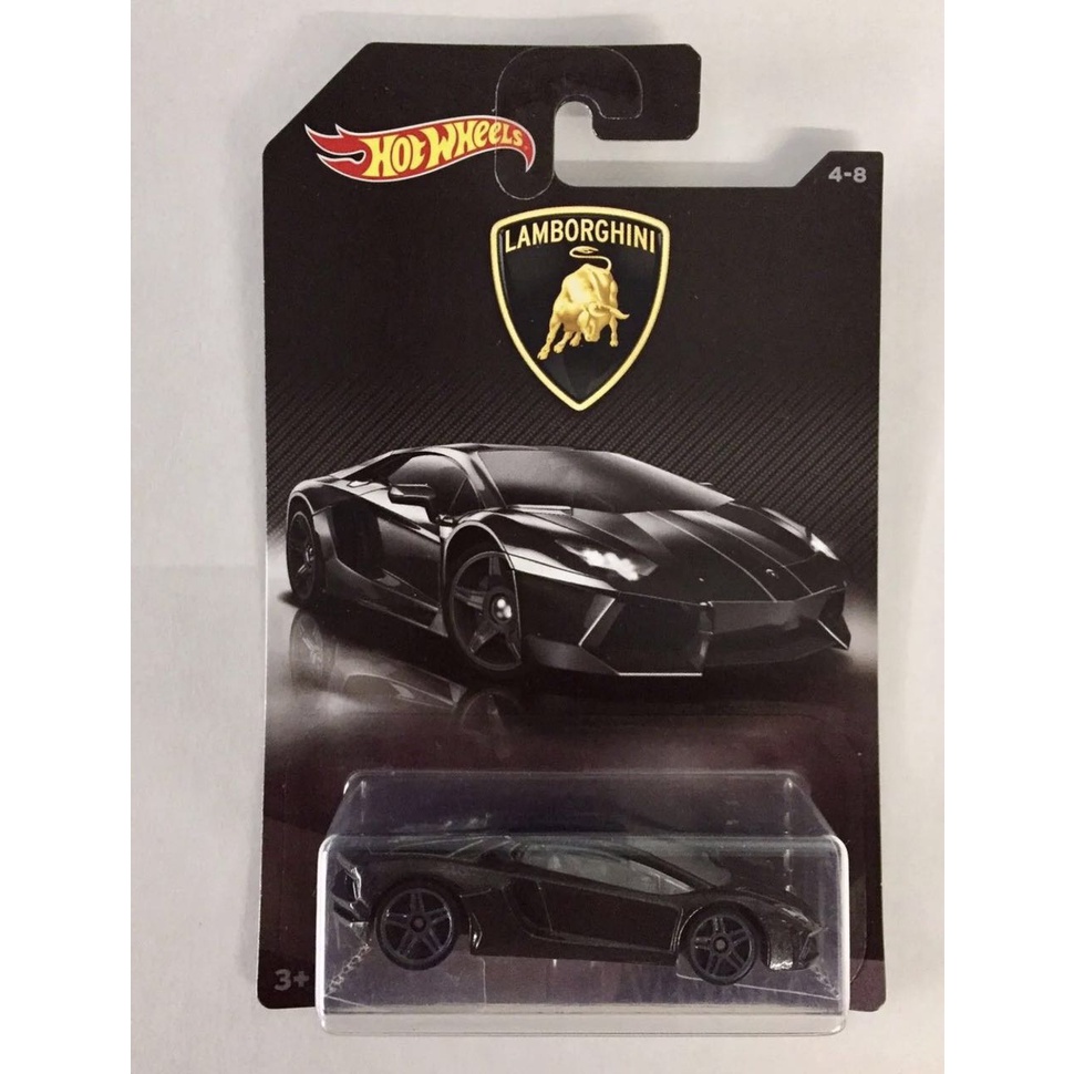 hot wheels black lamborghini