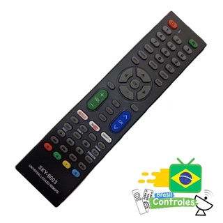 Controle Remoto Universal TV LCD / LED / Smart TV com Netflix e Youtube - 9003